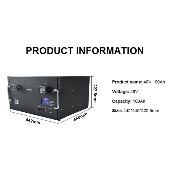 ODM Bateria de lítio ferro fosfato de 48 V