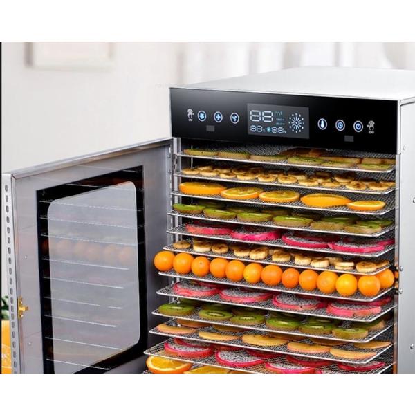Commercial Food Dryer Digital Control Fruits Vegetables Dehydrator Food Drying Machine 22 Tray Food Dryer Machine