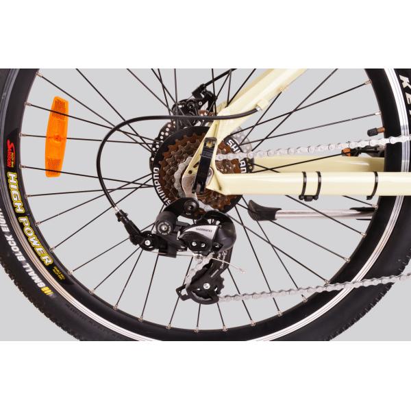 7 Speed Electric Mountain Bicycle 32km/H , 26 Inch Electric Mountain Bike Mid Gear Motor