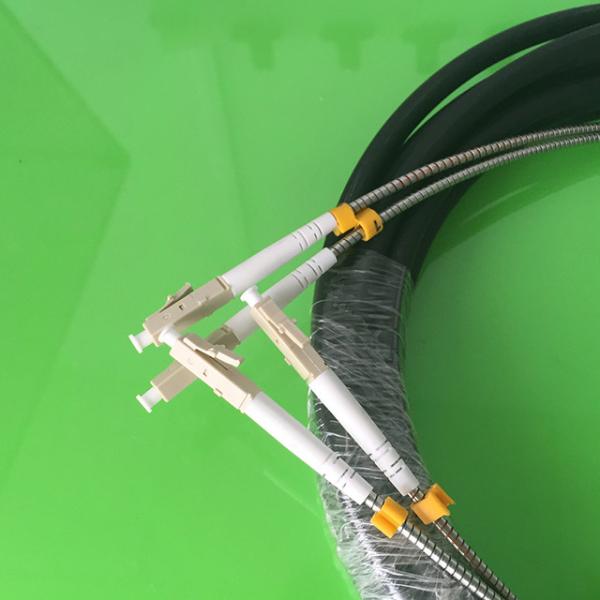 Wholesales Outdoor Armored Multimode LC Fiber Optic Patch Cable