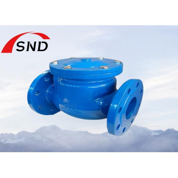 3000LB 4500LB Ductile Iron Swing Check Valve For Water Oil And Gas Pipelines