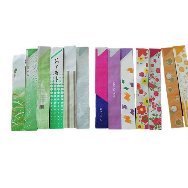 Customised Logo High Quality Disposable Wooden Chop Sticks Reusable Boutique Round Stick Bamboo Chopsticks