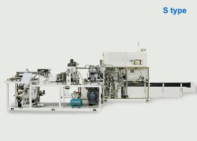 Tri 25KW dobrado acolchoa a máquina de embalagem do guardanapo 65ppm sanitário