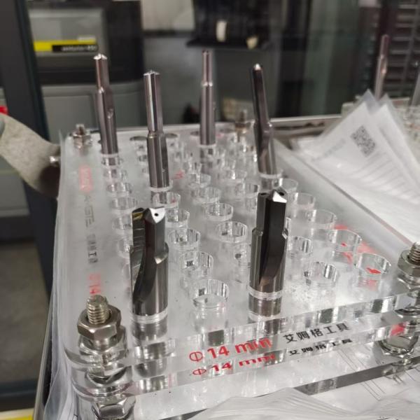 7.4mm 2 Flutes Carbide Step Drill Non Ferrous Metals Drilling With Chip Evacuation