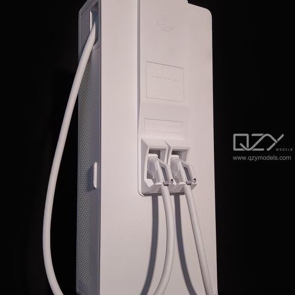 Modelos de escala industrial impressos em 3D 1:2 1:3 Pila de carregamento de veículos elétricos EN71 Certificado