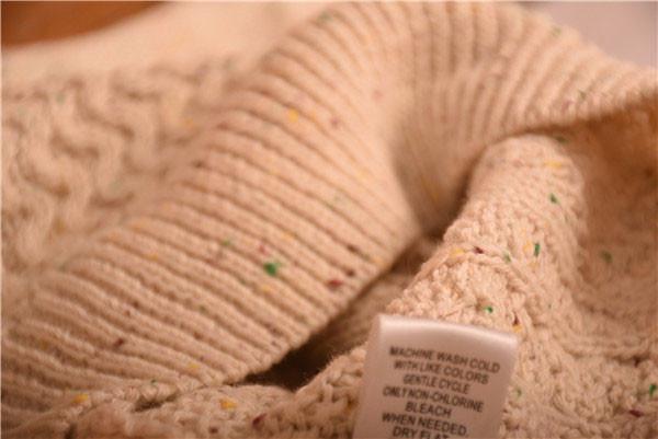 Big Neck Ladies Long Sweaters Casual Sweater Clothing Keep Warm 100% Acrylic