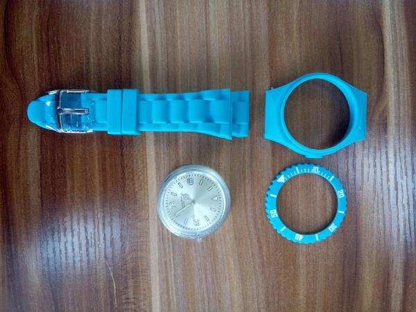 Lightweight Plastic Quartz Watch Various Pantone Color Available For Exchangeable
