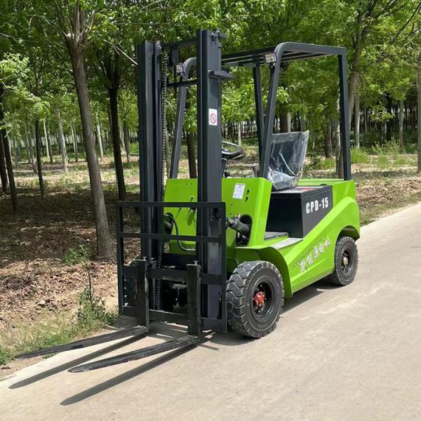 Innovative 1.5 Ton Farm Electric Forklift ZHONGMEI Hydraulic Forklift