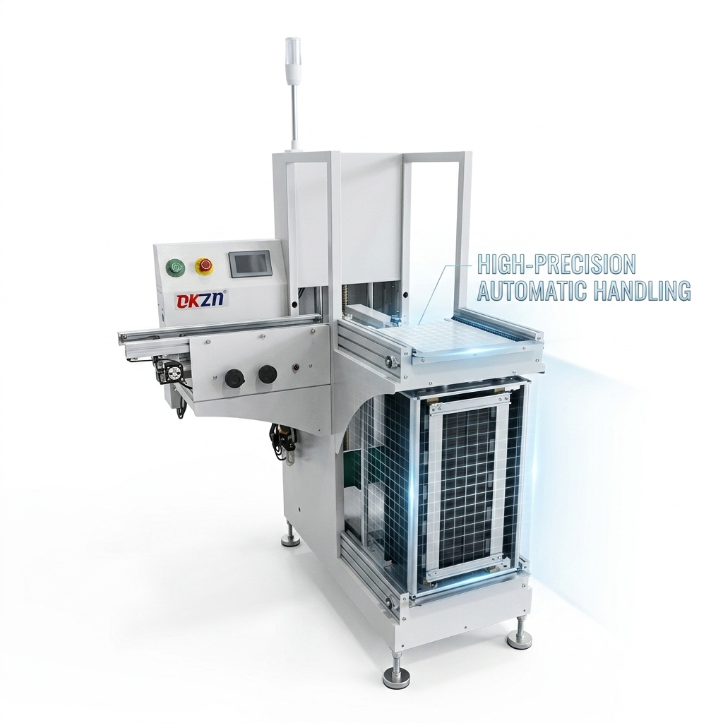 L-shaped PCB feeding machine, fully automatic board feeding equipment
