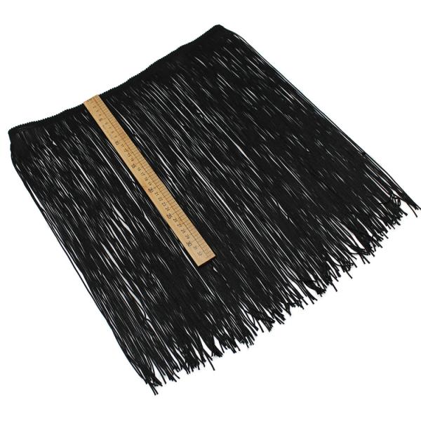 Отделка края Tassel черноты 42mm сумки гавайская