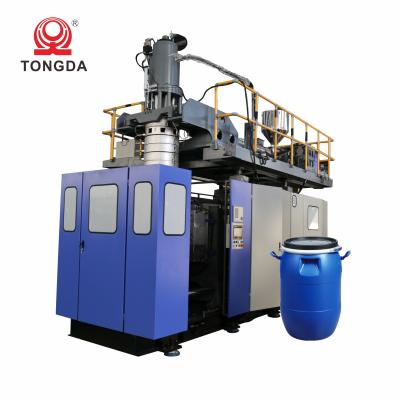 0.6 MPa Extruder Blow Moulding Machine HDPE Plastic Drum Making Machine