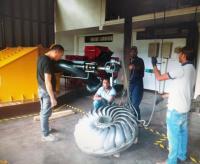 Tempo longo de grande resistência de alta velocidade 1.1m da roda de água dos SS Turgo