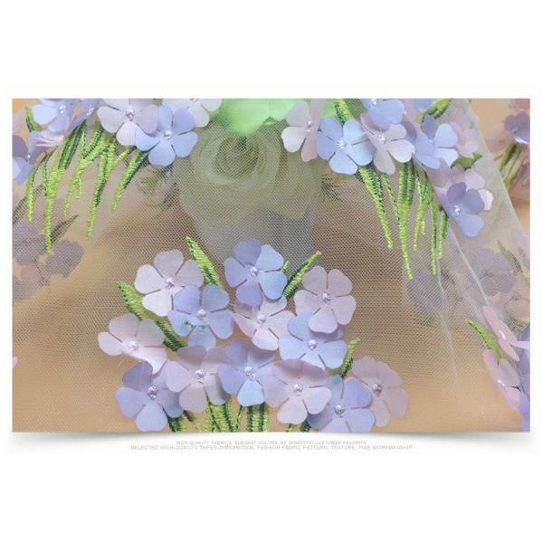 2018 Summer Newest Style Laser  Embroidery Fabric 140cm wide for wedding dress