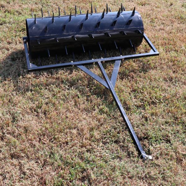 LAS14 - 14mm Diameter Atv Ballast Roller with spikes tooth ; Lawn aerator Roller with tines For Farm