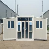 Maison de conteneurs en acier plat de 20 pieds 40 pieds Maison de conteneurs modulaires préfabriqués pour les petits espaces