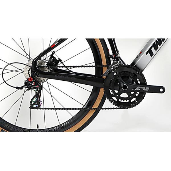 Велосипед гравия волокна углерода ГРАВИЯ 9.7KG TWITTER, автошина велосипеда 700x40C волокна углерода гибридная