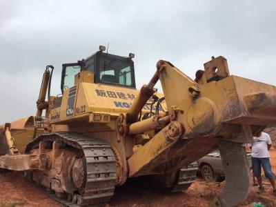 Single Ripper Used KOMATSU Bulldozer , D475A-5 Komatsu Crawler Dozers A/C Cabin
