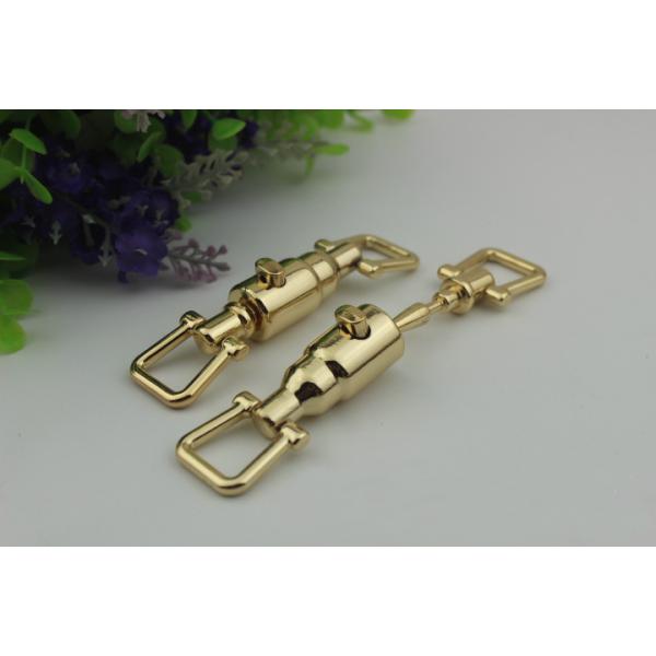 Handbag hardware accessories die casting light gold snap button push press locks