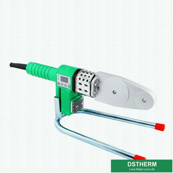 Plastic Pipes Butt PPR Welding Device Lightweight Chemical Resistance 800W Rated Power