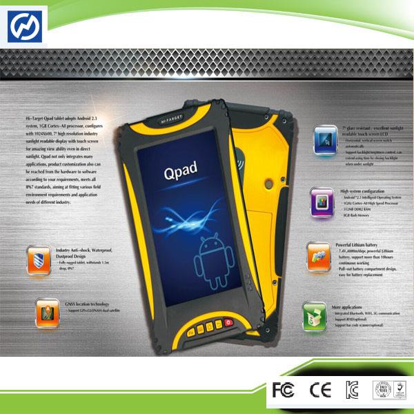 IP67 Standards Full Rugged Tablet Handheld GPS GNSS Receiver