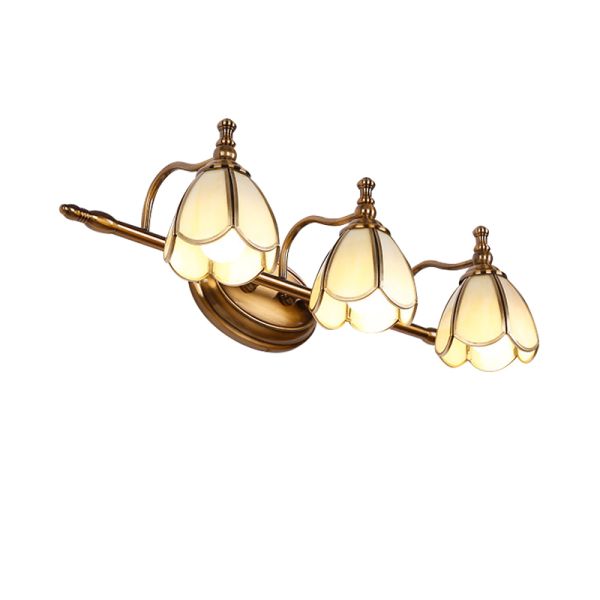 LED American vanity Mirror Headlight multicolor mirror cabinet Glass Wall lamp mirror wrought iron lamps (WH-MR-71)