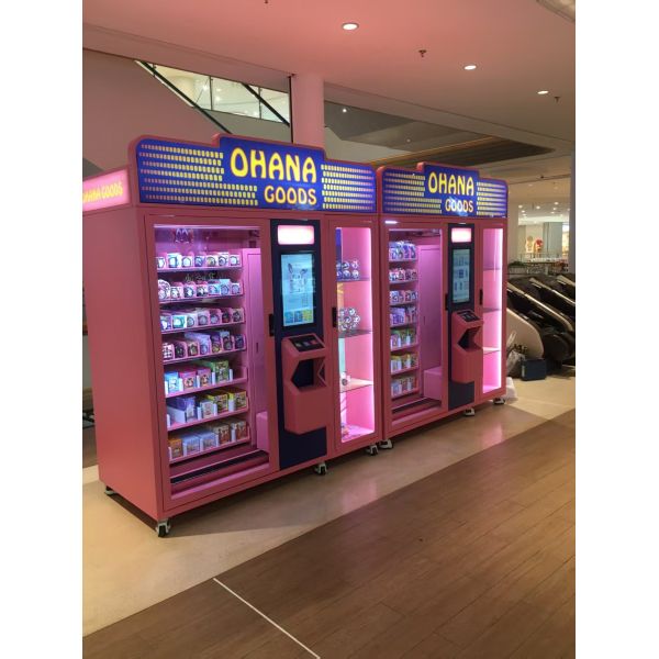 Blind Box Vending Machine Track-Type XY-Axis Dispensing Touchscreen Control for Figurine Retail