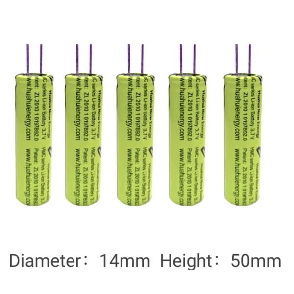 1450 lítio Ion Battery de 650mAh 3.7V