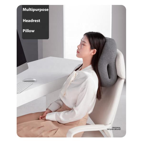 Removable and Washable Pink Nap Pillow for Office Desk Face Down Multipurpose Massager