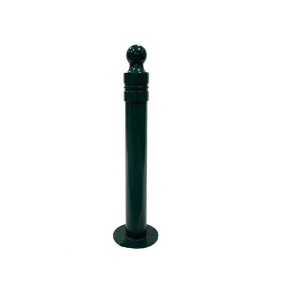 Safety Street Decorative Removable Bollards Sanding Zinc Spraying Powder Coating