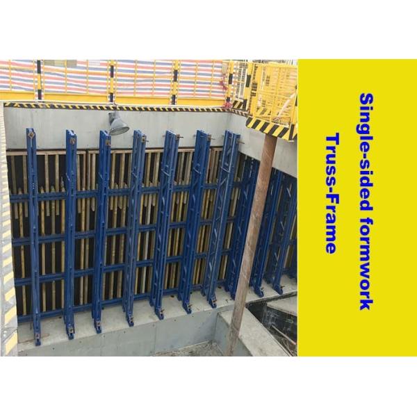 Truss Light Weight Single Sided Wall Formwork Fast Assembly & Positioning