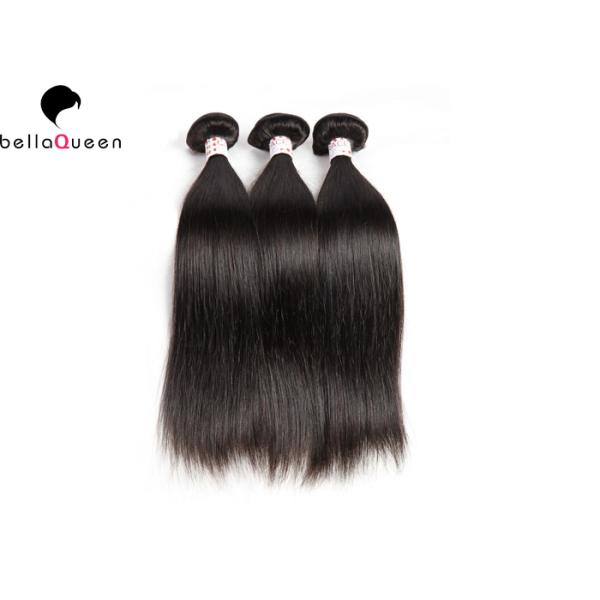 Уток прямых волос полных волос ранга 7А 100% малайзийских Ремы Кутикал естественный