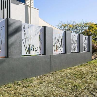 Portão de perfil de alumínio reciclável de balanço Portões de segurança de alumínio à prova de fogo