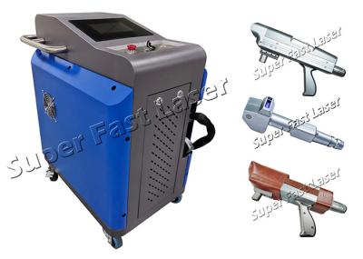 Máquina da remoção de oxidação do laser da superfície de metal, máquina removendo crosta de portátil do laser