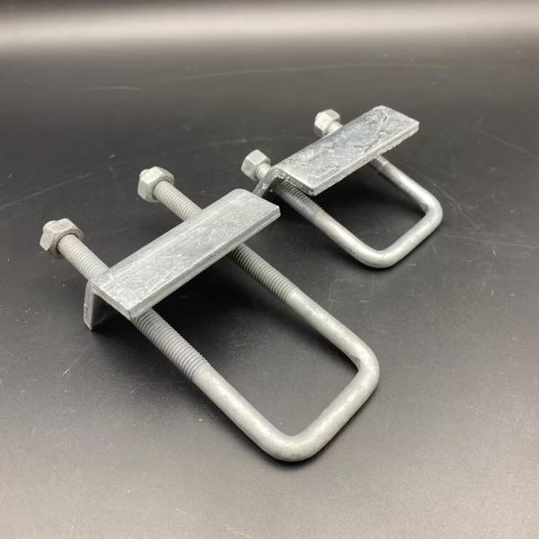 Wholesale U Shape Galvanized Steel U Bolt Beam Clamps