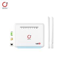 OLAX MC80 CAT6 antenas duplas 5000mAh bateria B28 2.4G&5.8G wireless bridge bypass SIM card roteadores WiFi 4G LTE