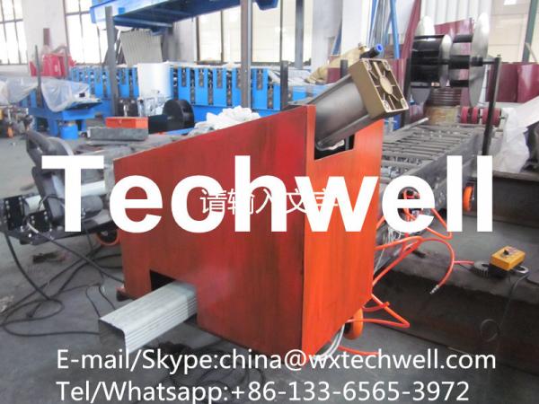 Custom Portable Downspout Machine / Mobile Rainspout Forming Machine
