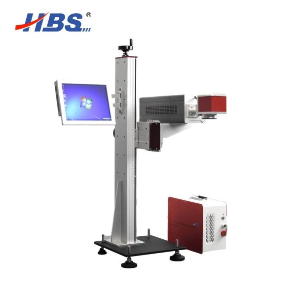 Portable 30W CO2 Laser Marking Machine For Plastic Bottle Marking