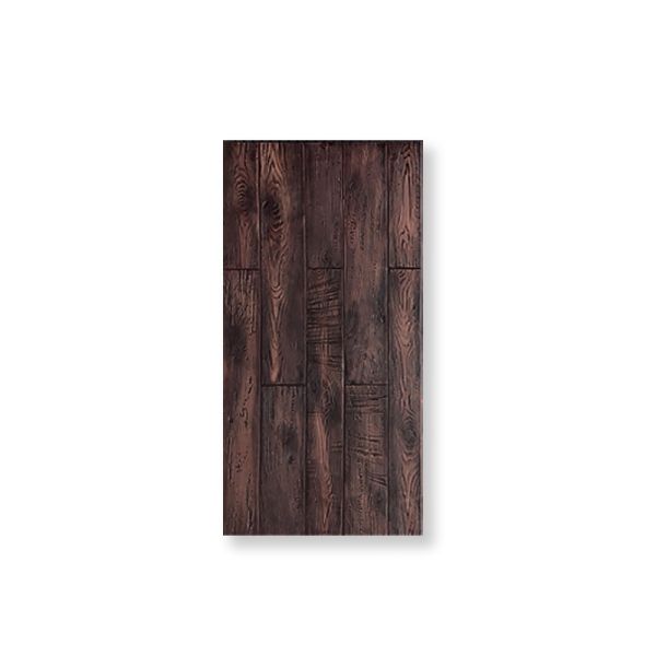 Eco Friendly PU Stone Weathered Wood Grain Wall Panel Timber Slab For Campsite Cabin