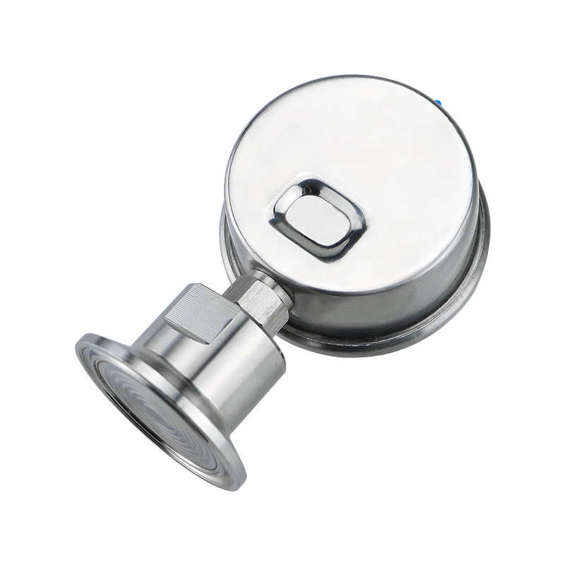 50.5/64 mm Chuck Type Diaphragm Pressure Gauges for Sanitary Industry Production Line