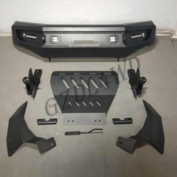 Nissan Navara Np300 2015 2016 Front Bumper Guard With Skid Plate Custom Logo