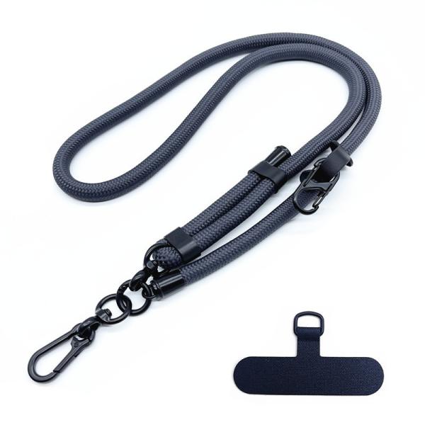 Adjustable Neck Long Phone Strap Shoulder Crossbody Custom Round Thick Mobile