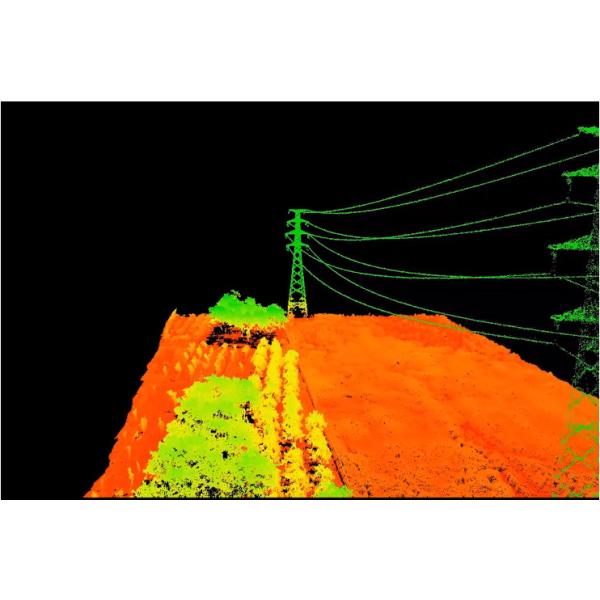 Geosun GS 260P 3D-лидар для сбора пространственных данных, установленный на дроне