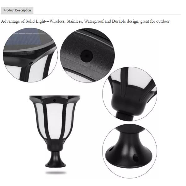 2020 Waterproof New Luxury Solar Flame Torch Lights Dancing Flame Flickering 96 LED Solar Garden Lawn Lamp for Outdoor D
