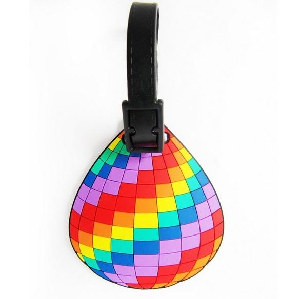 2018 hot sale new personalized designer custom logo soft pvc luggage tag