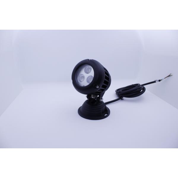 Black Or Silver 2700k LED Landscape Lighting / 12V Outdoor Garden Spotlights