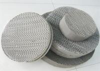 Fio Mesh Structured Packing Corrosion Resistant do círculo de ISO9001 SS304