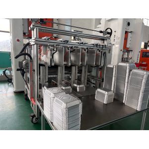 LK-T80 Original 8389 OEM Aluminium Takeaway Trays No Peculiar Smell Making Machine