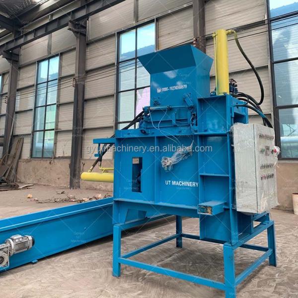 20HP Diesel Engine Wood Shavings Baler with Fully Automatic Bagging