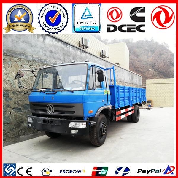 Euro2 Dongfeng Cummins 4x2 Camions 180HP EQ1168G7D Cargo Truck