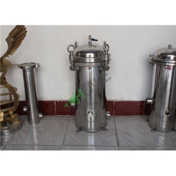Φ230×410 SS304 Cartridge Filter Housing Capacity 500L-200000L